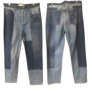 New Rag & Bone Bryon Stretch Miramar Nina Cigarette High Rise Cropped Jeans 31